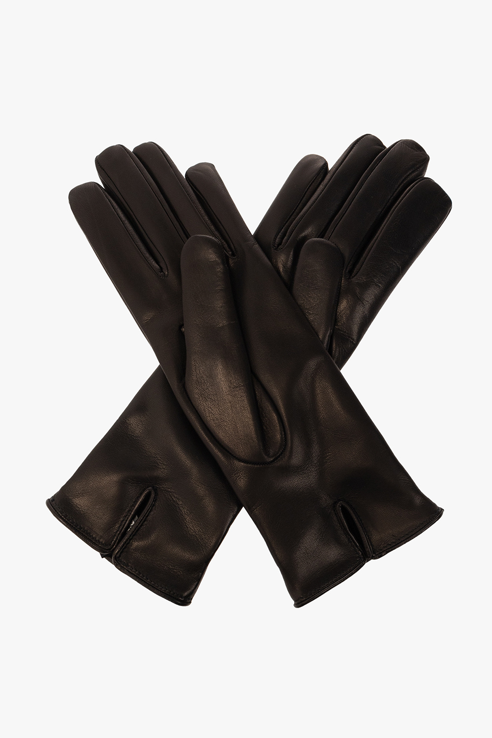 Ferragamo leather clearance gloves